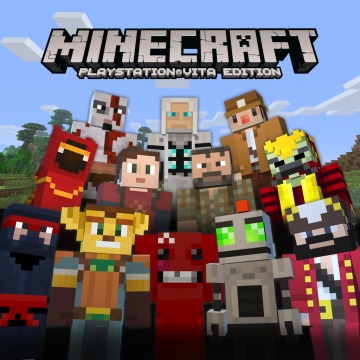 Minecraft スキンパック2 Minecraft Playstation Vita Edition Ps Vita Uopss